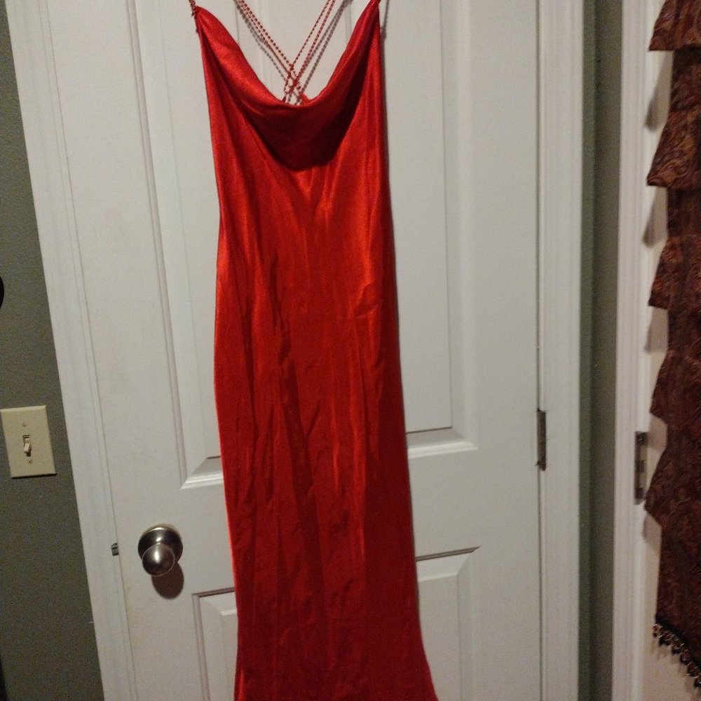 Red Dress Made by Shirley of Hollywood